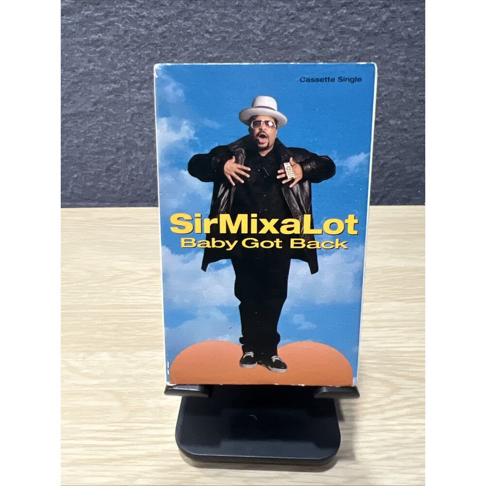 Sir Mix A Lot Baby Got Back Cassette Tape Single Original 1992 Good Condition